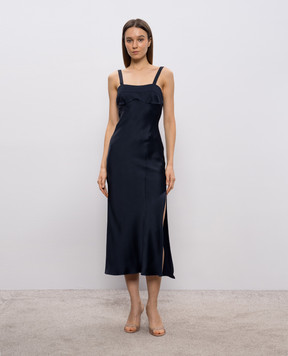 Victoria Beckham Синя сукня міді 1126WDR007043C