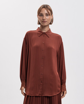 Twinset Теракотова сорочка 262TP2125