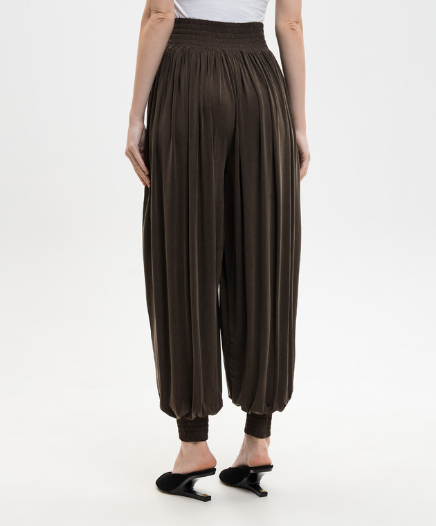 Balmain джоггеры цвета хаки GF0PN230JJ77 изображение 4