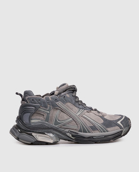 Balenciaga Сірі замшеві кросівки Runner 772774WRNSD