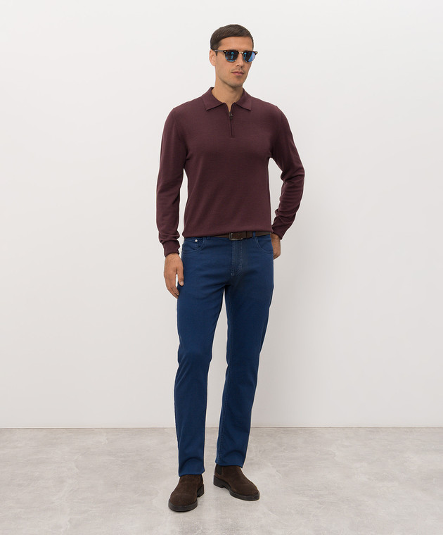 Cashmere&Whiskey Синие джинсы с логотип патч 1844871 изображение 2