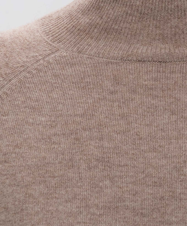 Max Mara Weekend Бежевий гольф ZARINA з вовни та кашеміру WKDZARINA зображення 5