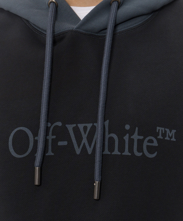 Off-White Худі з принтом Negative 44MBB12NF26F001 зображення 5