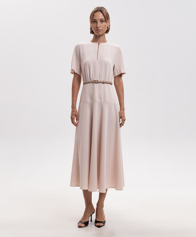 Max Mara Бежевое платье миди ZORRO MSTZORRO изображение 3