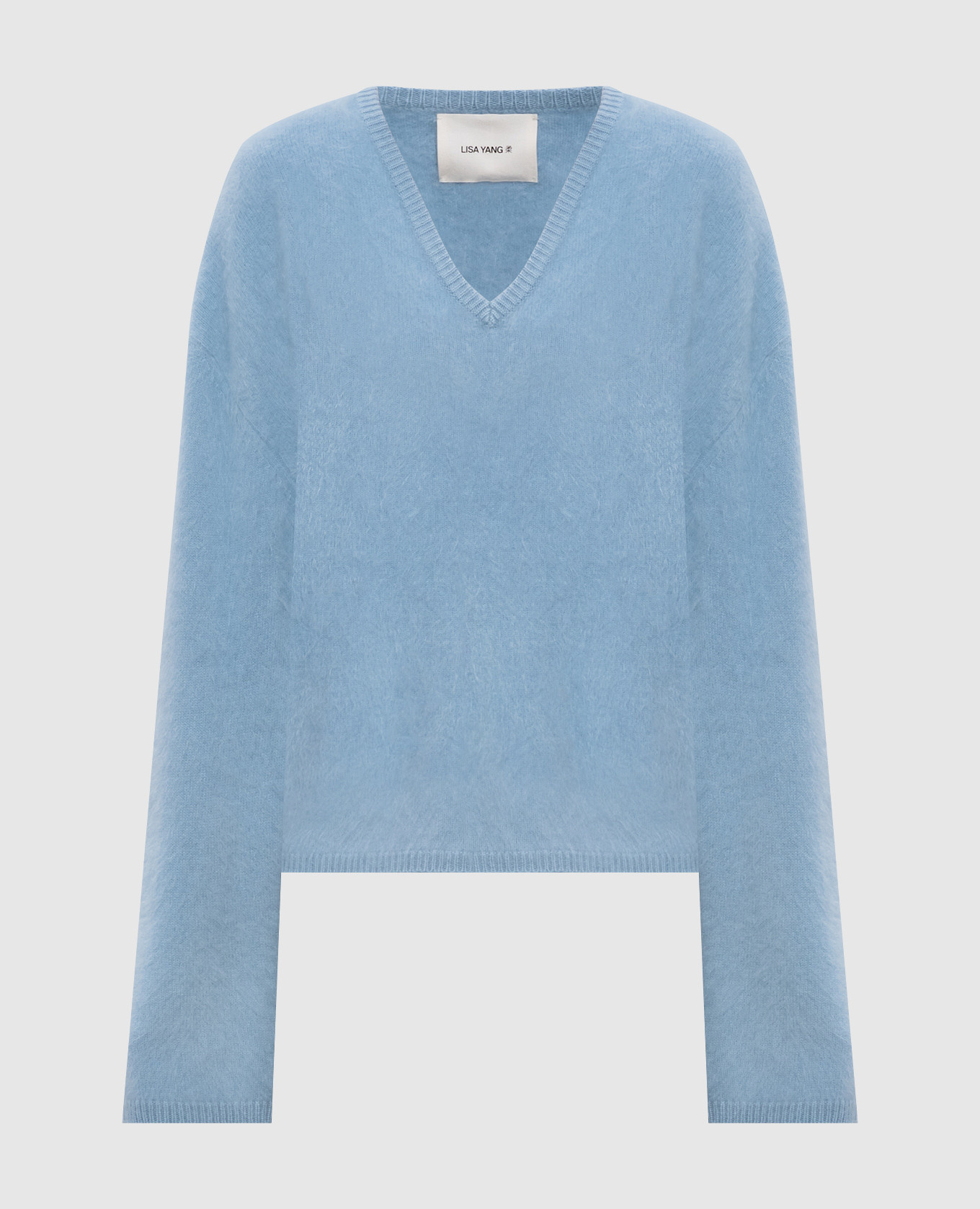 

Синий пуловер Margareta из кашемира, Голубой, Пуловеры