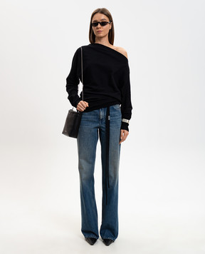 Ann Demeulemeester Черный джемпер Roos B0013815FA045