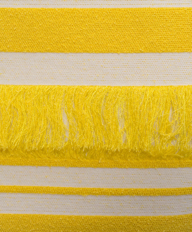 Simkhai Платье Elly в полоску с бахромой 2261219K изображение 5