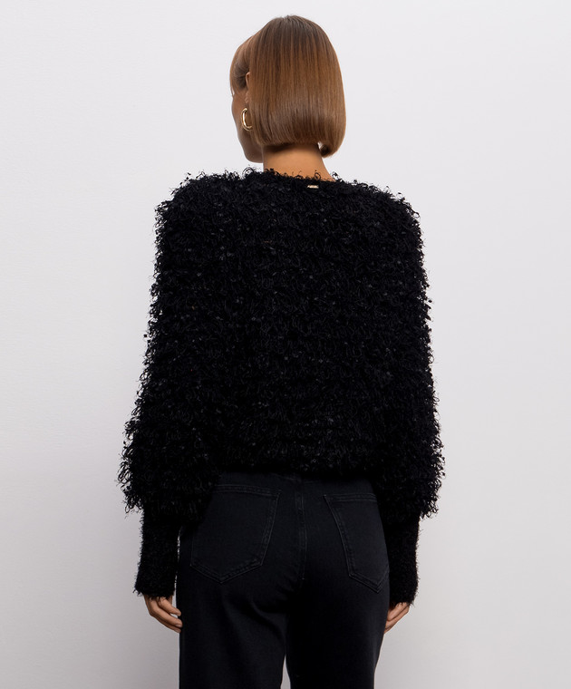 Twinset Черный кардиган 262TP3130 изображение 4
