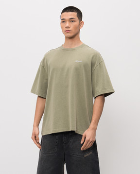 Axel Arigato Футболка Honor кольору хакі A2681012