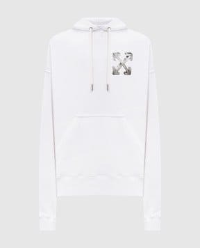 Off-White Біле худі Metal Off 44MBB085F5F00N