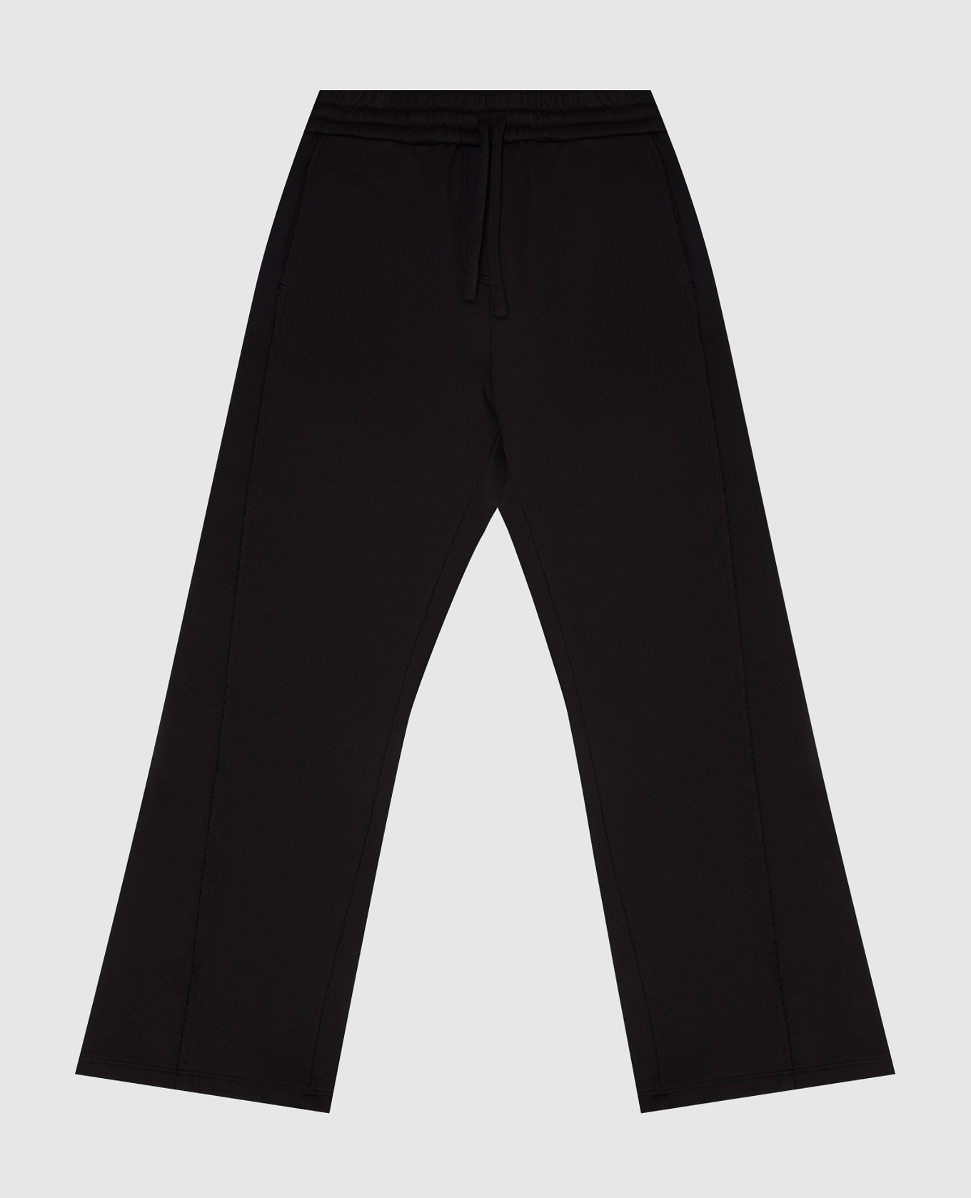 

Детские черные спортивные штаны с монограммой логотипа DG, Черный, Спортивные штаны