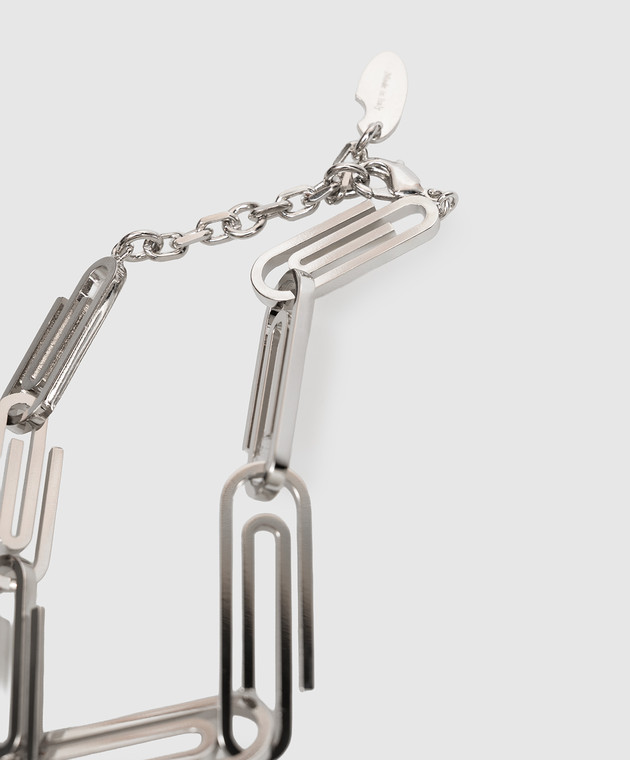 Off-White браслет Paperclip OMOA110S26MET001 изображение 3