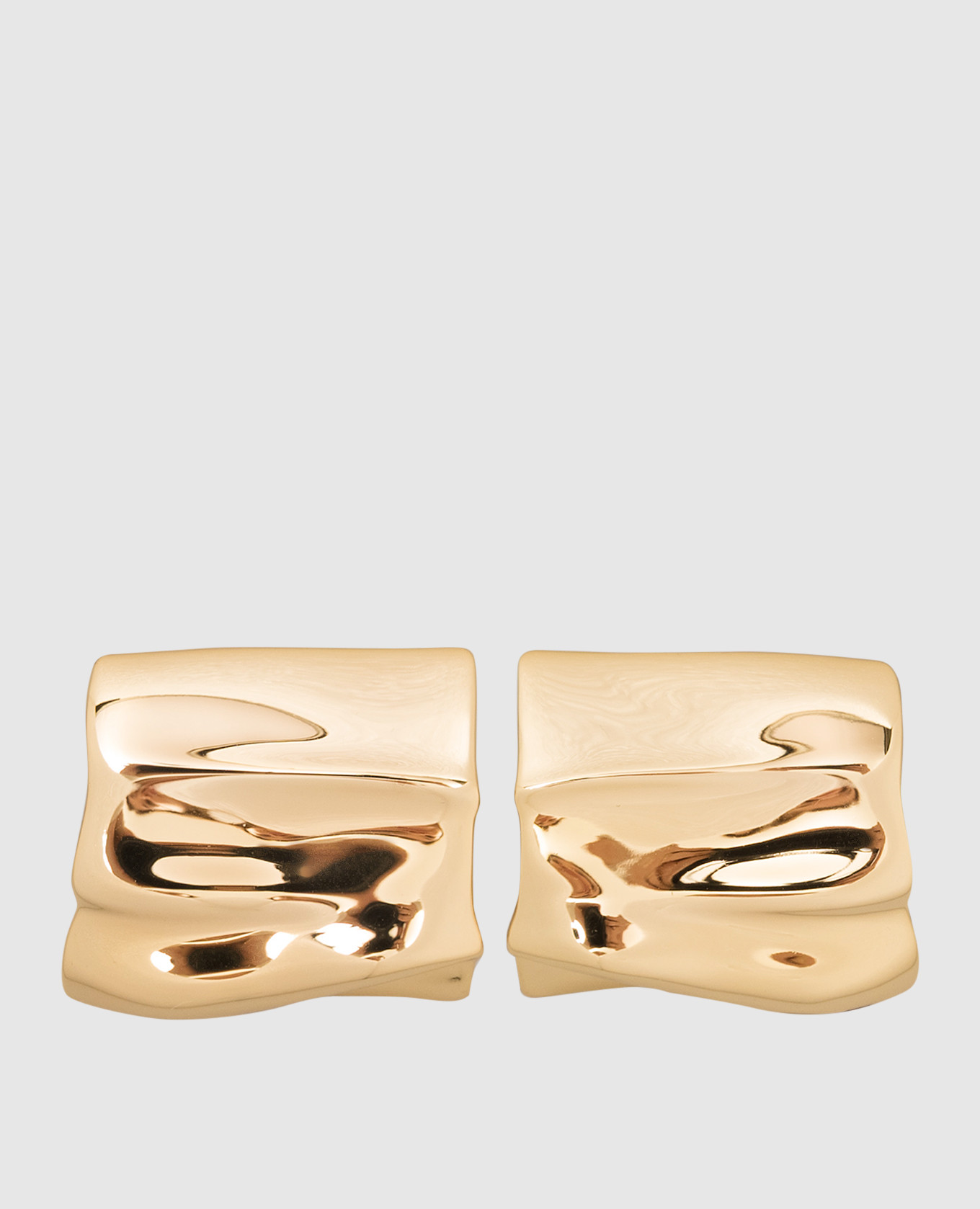 

Золотые серьги с позолотой, Золотистый, Серьги