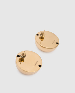 Grefi Золотые серьги-полусферы Tuttocuore 110423