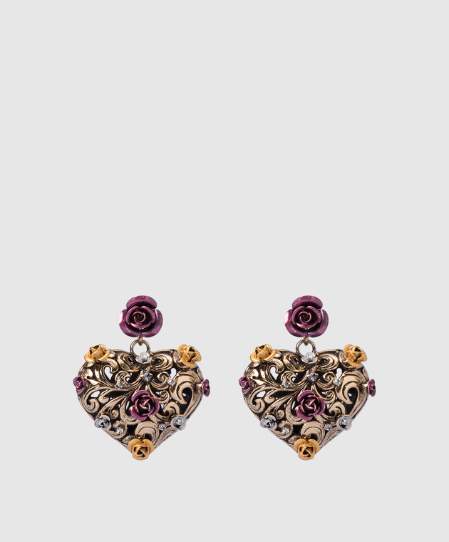 CelesteG сережки Heart Openwork 1649