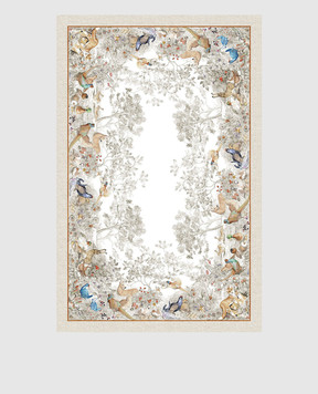 TESSITURA TOSCANA TELERIE Сіра скатертина NORMA з льону NT190096020067