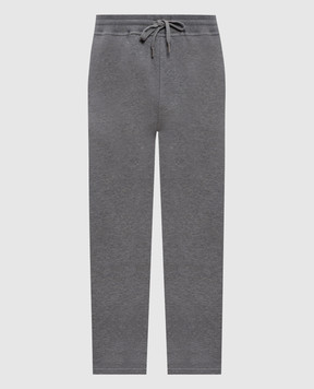 Brunello Cucinelli Серые спортивные штаны MM8313243G
