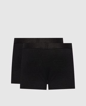 Versace Набір чорних трусів-боксерів 10209851A14783