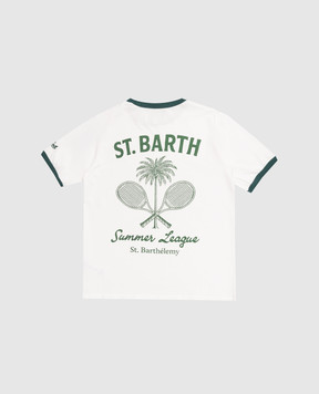 MC2 SAINT BARTH Детская белая футболка Dean DENA00103846L