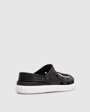 Dolce&Gabbana Дитячі чорні сабо DN0213AT079