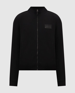 Givenchy Черная спортивная куртка с шерстью BM30N03YT8
