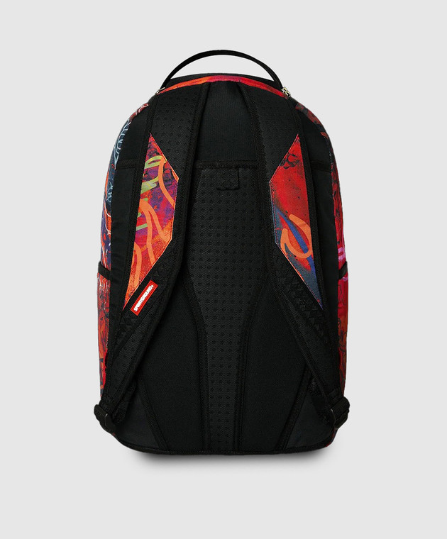 Sprayground Детский красный рюкзак DIABLO - MURAL FIRE 910B8890NSZ изображение 3