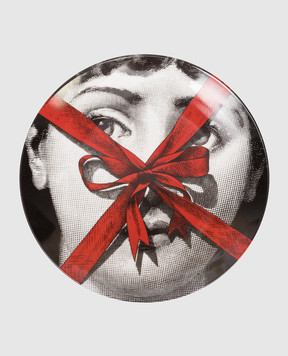 Fornasetti Декоративна тарілка на стіну з порцеляни Tema e Variazioni PTVY171