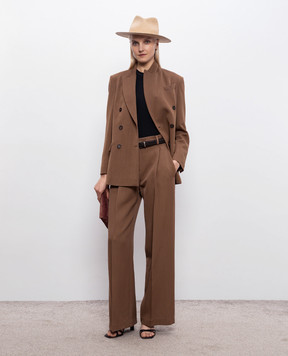 Brunello Cucinelli Черный топ с цепочкой мониль MPTC8BJ310