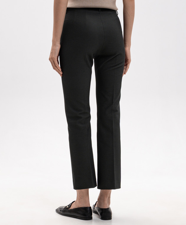 Max Mara Зеленые штаны UMANITA изображение 4