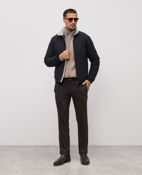 Doriani Cashmere Синя куртка 428326T125