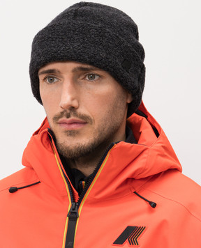 K-Way Сіра шапка Semnos з вовною K6133FW