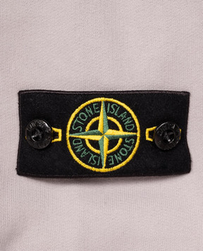 Stone Island Детский свитшот серый с патчем логотипа L2S166100001S0A2068