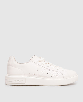 Bally Белые кожаные кроссовки Lift MSK0GCVT005