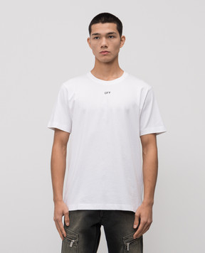 Off-White Біла футболка Newspaper Arrow 44MAA027F5J005