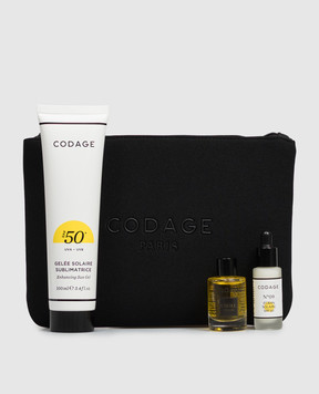 Codage Сонцезахисний набір BLACK в косметичці PRES10504