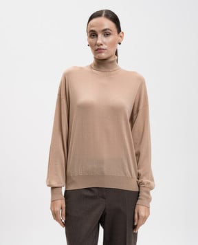 Peserico Бежевий гольф з вовни S99427F1809770