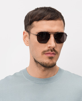 Saint Laurent Чорні сонцезахисні окуляри 652334Y9902