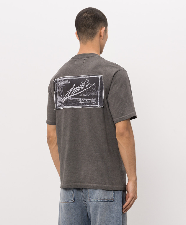 AMIRI Серая футболка QUALITY GOODS AMTOJR1145 изображение 4