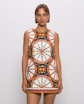 Dolce&Gabbana Топ в брендовый принт F7BZ0TGDDTD
