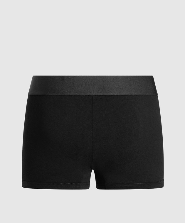 Dolce&Gabbana Черные трусы-боксеры с узором логотипа M4F34JONP20 изображение 2
