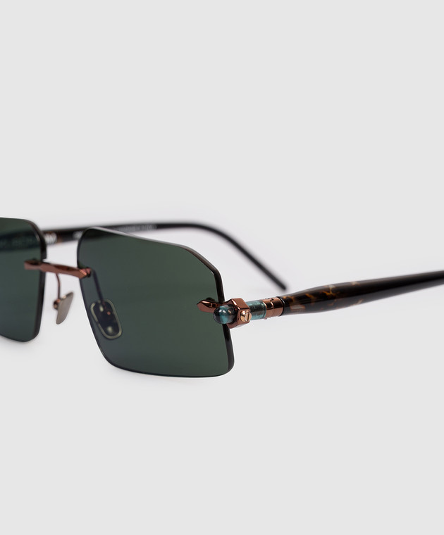 Kuboraum Коричневі сонцезахисні окуляри P64 KRSP64BZHB000040 зображення 4