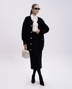 Dolce&Gabbana Біла блуза із шовку F5R64TFUAGM