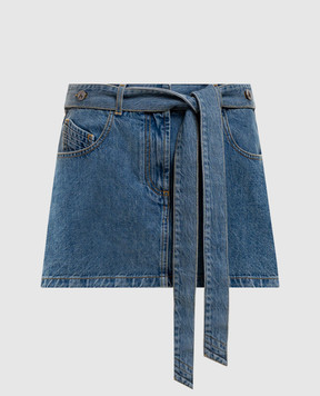 The Attico Синя джинсова спідниця міні 260WCR00154DDD116AA