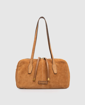 Gianni Chiarini Коричнева замшева сумка Aryna BS12219CMPL