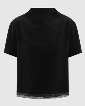 Jil Sander Черная блуза из шерсти J02NC0314J40356