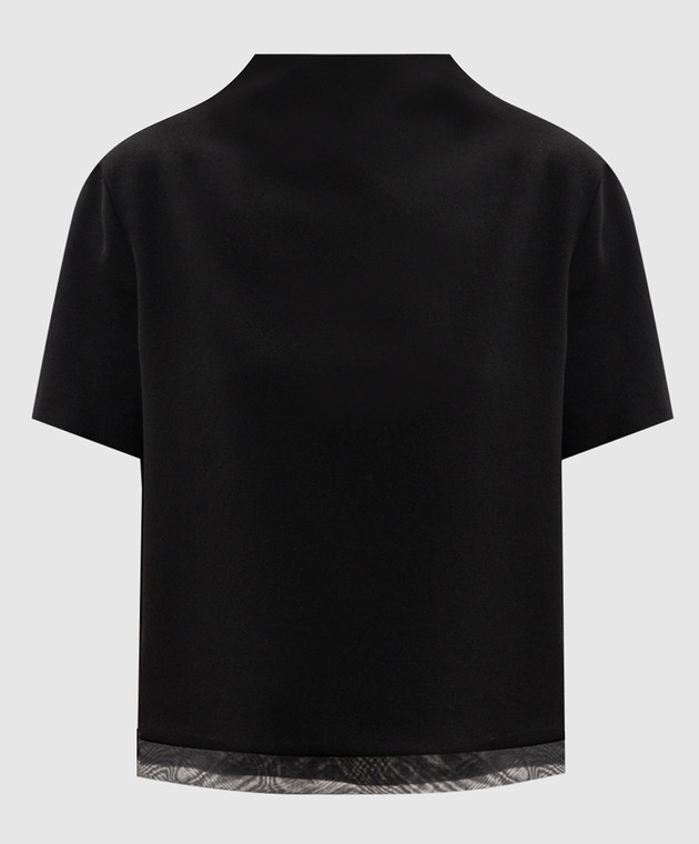 Jil Sander Черная блуза из шерсти J02NC0314J40356