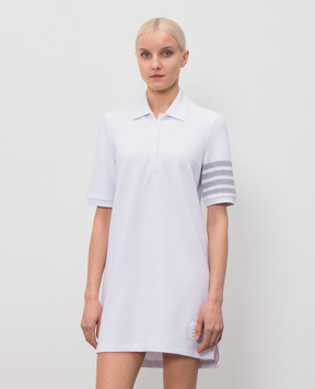 Thom Browne Белое платье-поло FJD134AJ0248