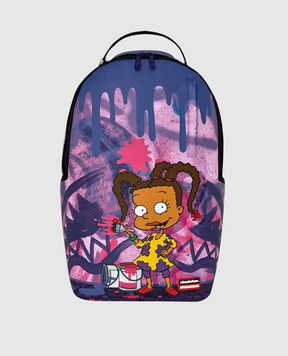 Sprayground Дитячий фіолетовий рюкзак RUGRATS - LOVE TO PAINT 910B9099NSZ
