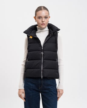 Parajumpers Черный пуховой жилет Nolene 25WPWPUTT31