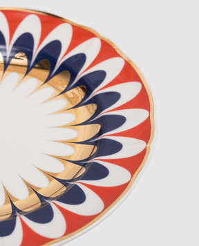 Bitossi Home Десертная фарфоровая тарелка Flora ABR01021